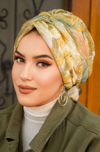 Tropical Turban with Scrunchie image 2