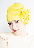 Flower Turban - Solid Colors image 3