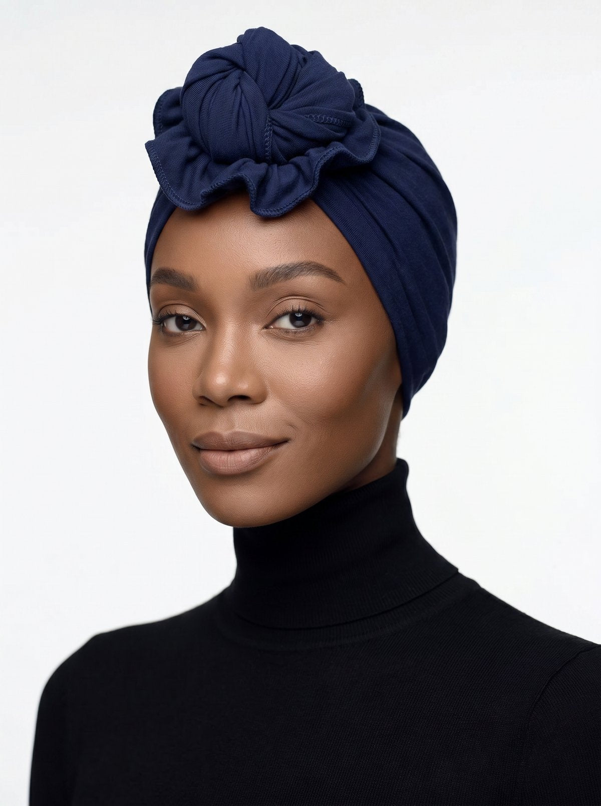 Navy Classic Multi-Wear Turban