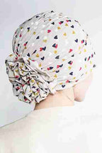 Rose Turban - Pattern - Love Hearts image