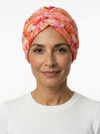 Orange Floral Dream Limited Edition Turban