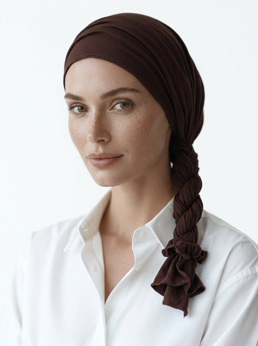 Brown Classic Multi-Wear Turban