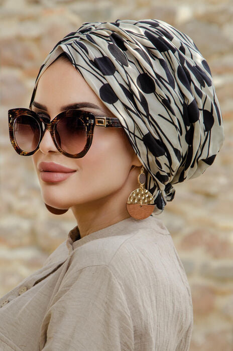 Allure Turban with Scrunchie image 1