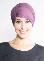 Ruched Side-Swept Bang Scarf