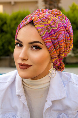 Color Wave Multi-Wear Turban
