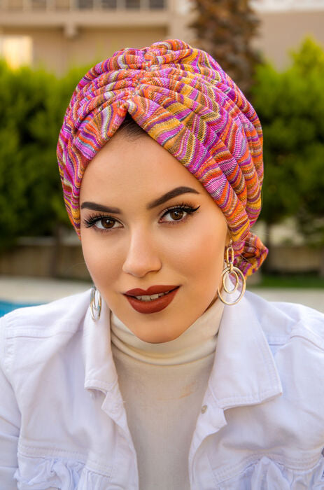 Color Wave Multi-Wear Turban