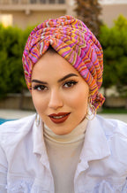 Color Wave Multi-Wear Turban