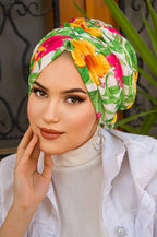 Island Tropical Floral Multi-Wear Turban