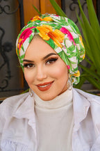 Island Tropical Floral Multi-Wear Turban