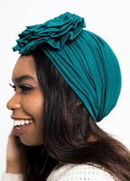 Flower Turban - Solid Colors image 5