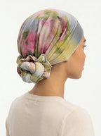 Floral Watercolor Classic Multi-Wear Turban