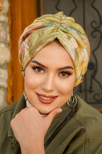 Tropical Turban with Scrunchie image 0