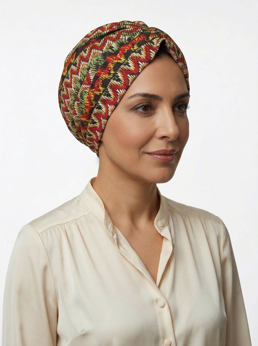 Ethnic Zigzag Limited Edition Turban