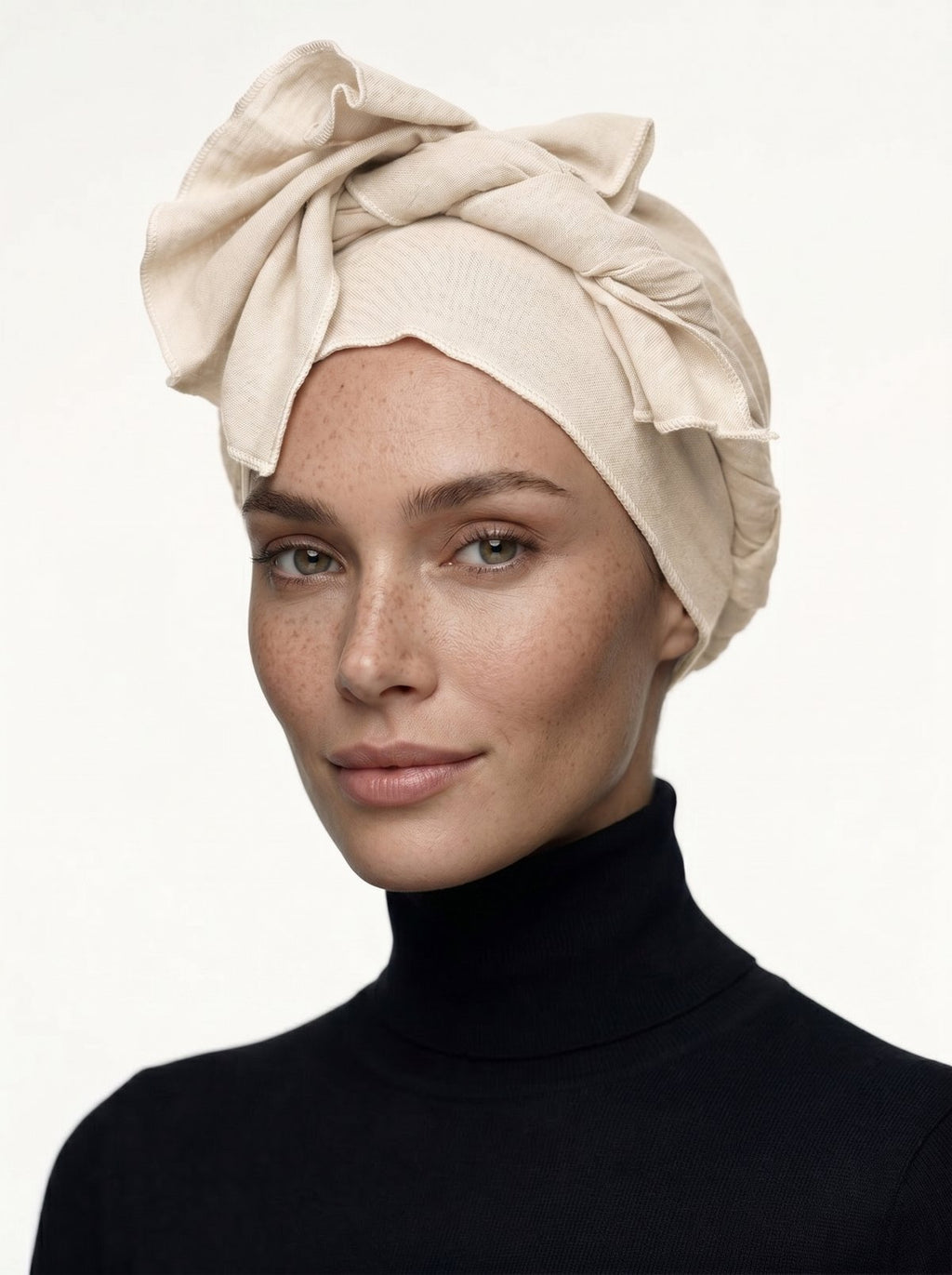 Off White Classic Multi-Wear Turban