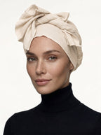 Off White Classic Multi-Wear Turban