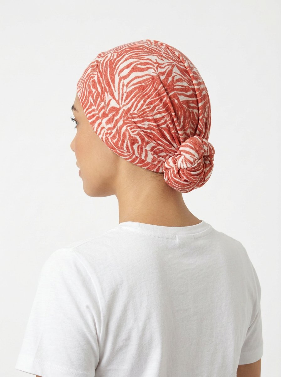 Burnt Orange Tiger Classic Multi-Wear Turban