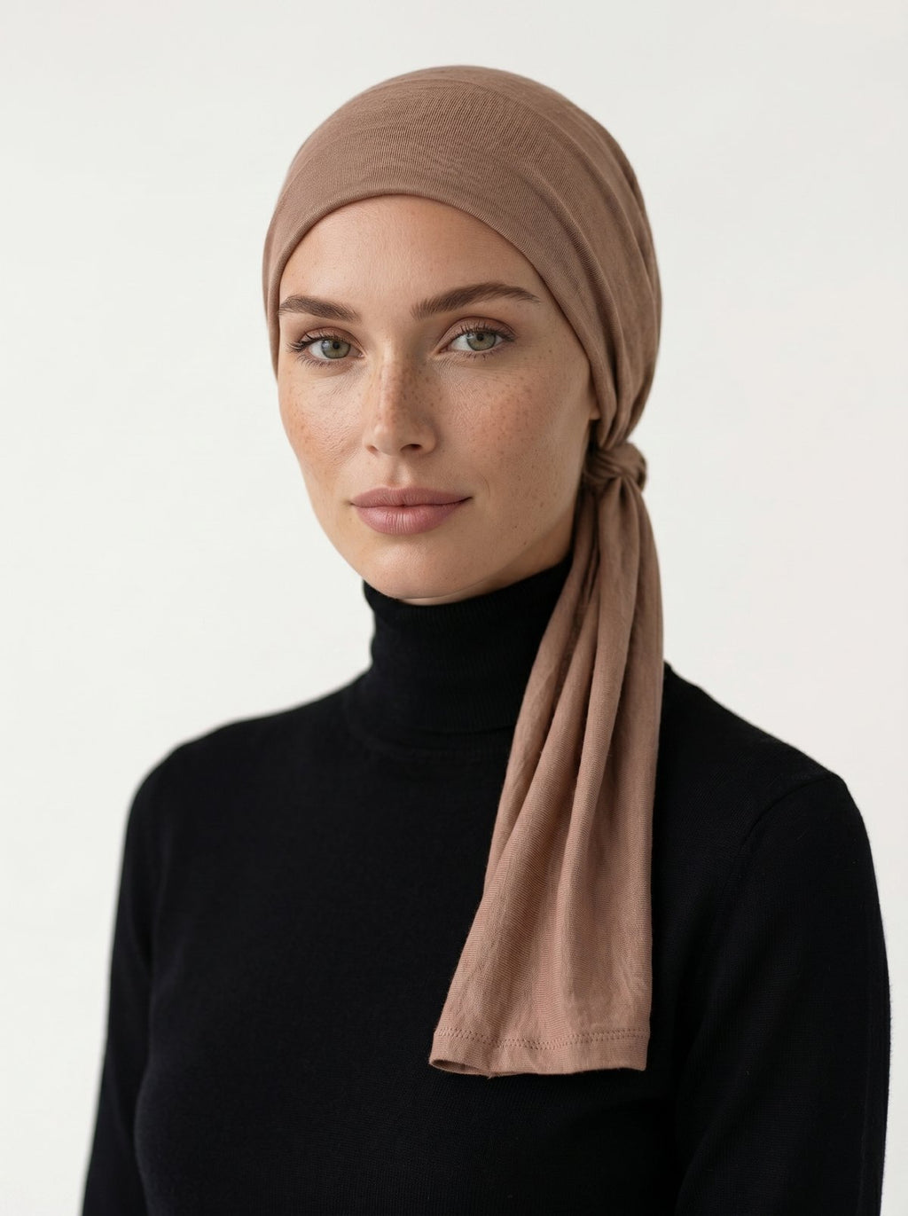 Dark Beige Classic Multi-Wear Turban