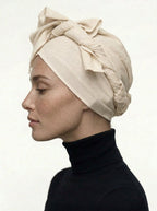 Off White Classic Multi-Wear Turban