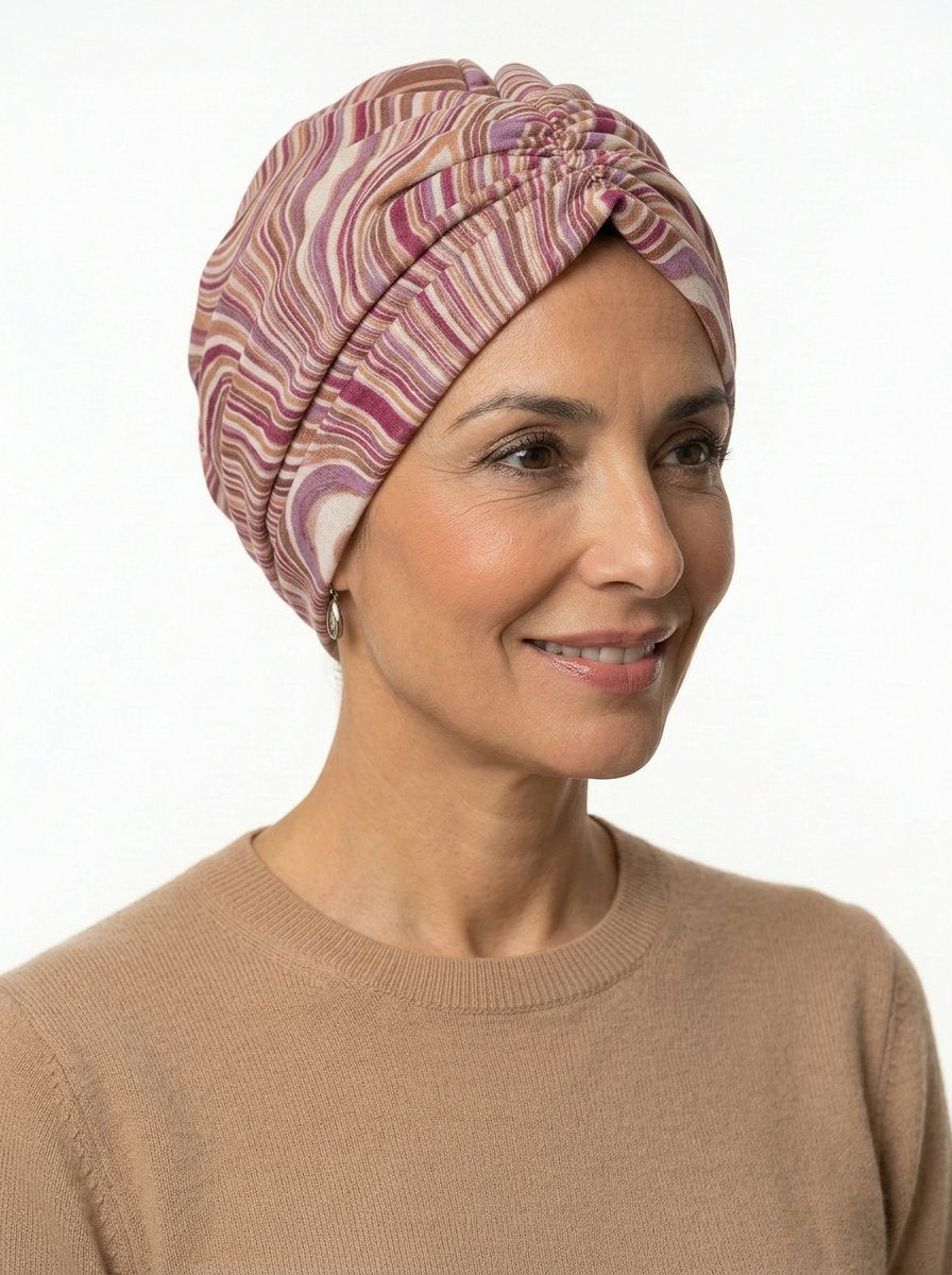 Cherry Caramel Swirl Limited Edition Turban