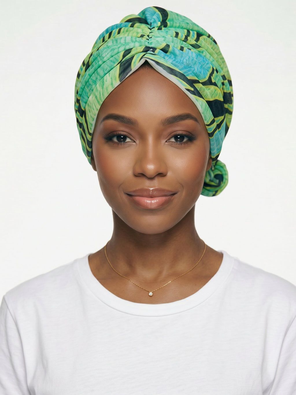 Green Tiger Print Limited Edition Turban