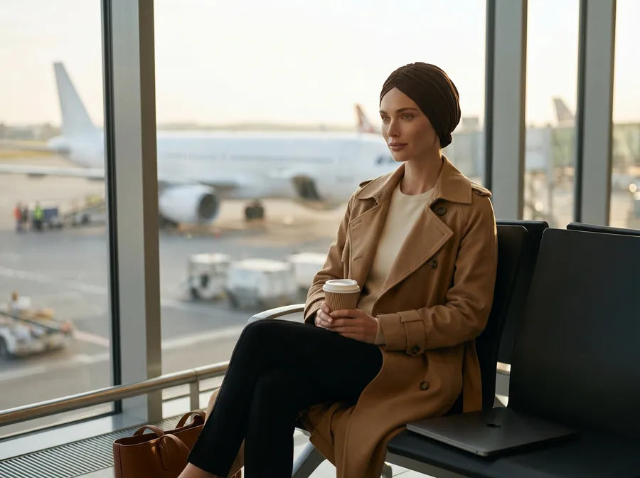Lena · airport gate
